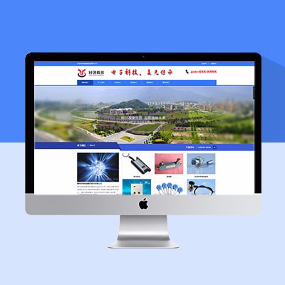 電子網(wǎng)站模板