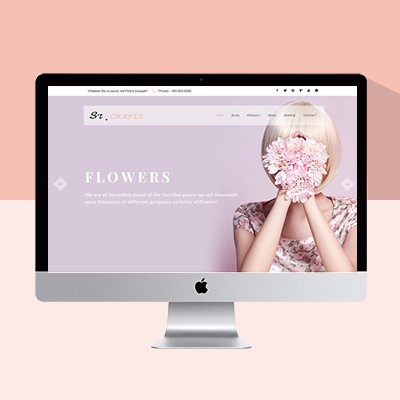 鮮花網(wǎng)站模板